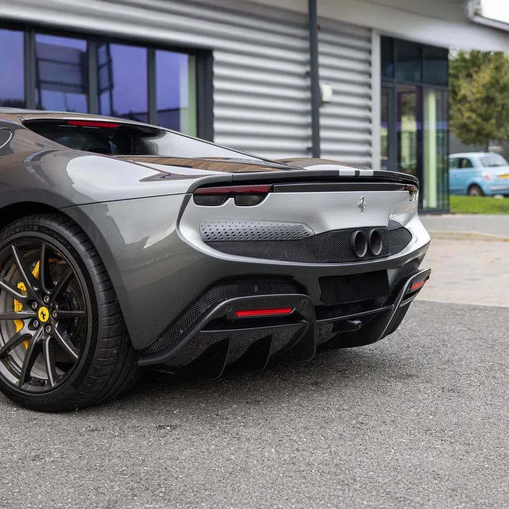 Carbon Fiber Rear Diffuser – Ferrari 296 GTB - Exotics Carbon Design