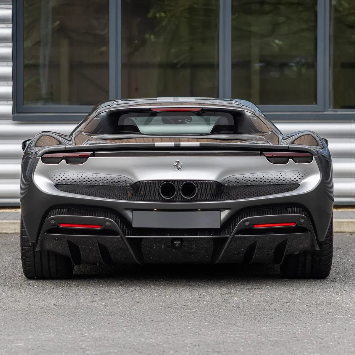 Carbon Fiber Rear Diffuser – Ferrari 296 GTB - Exotics Carbon Design