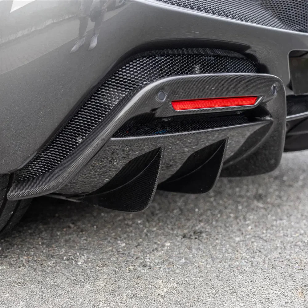 Carbon Fiber Rear Diffuser – Ferrari 296 GTB - Exotics Carbon Design