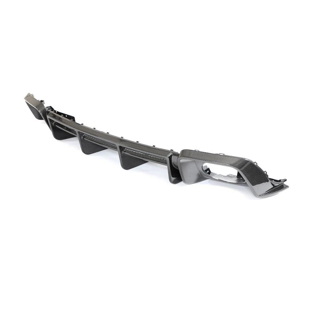 Audi R8 Gen 3 (2020+) - GT4 Style Carbon Fiber Rear Diffuser - Exotics Carbon Design