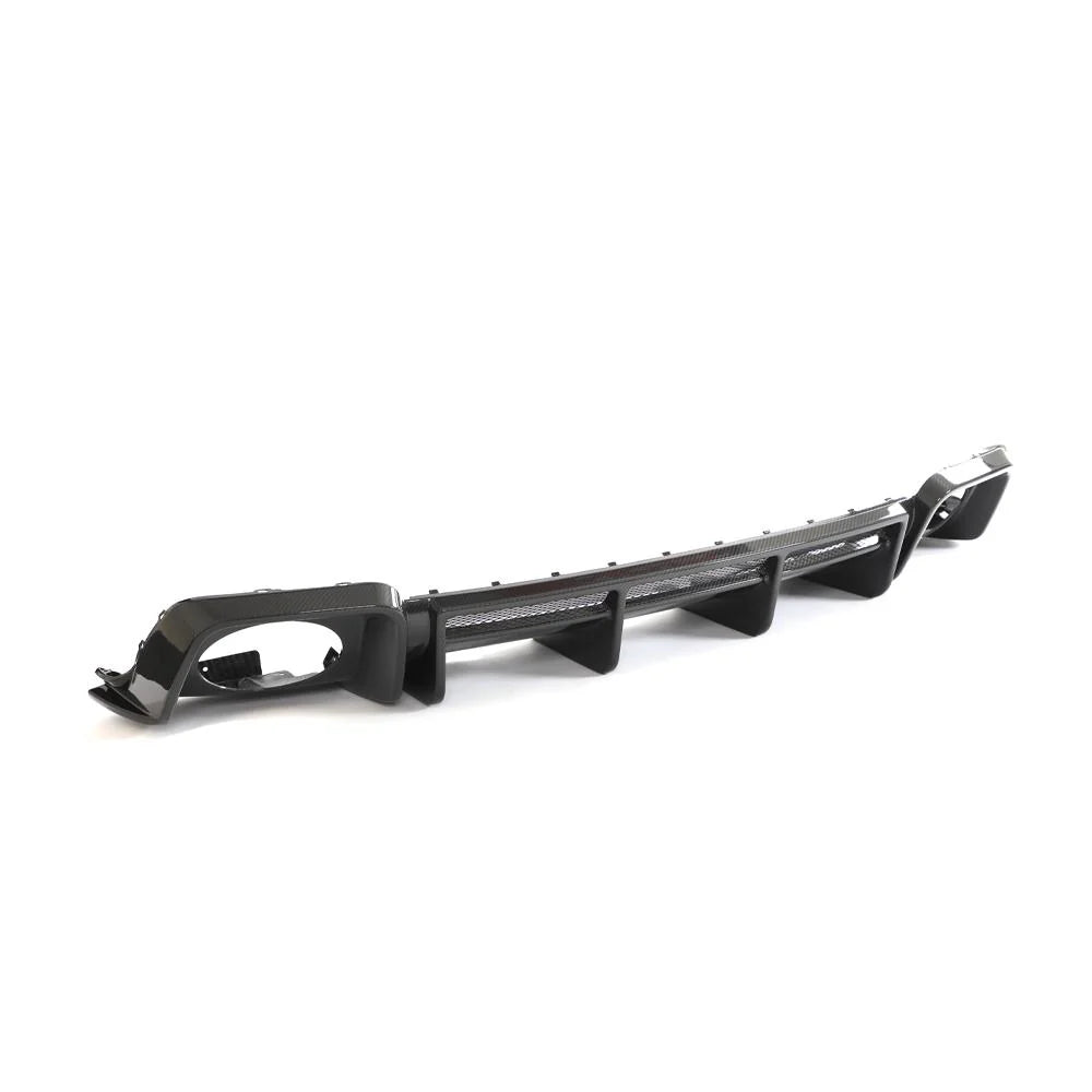 Audi R8 Gen 3 (2020+) - GT4 Style Carbon Fiber Rear Diffuser - Exotics Carbon Design