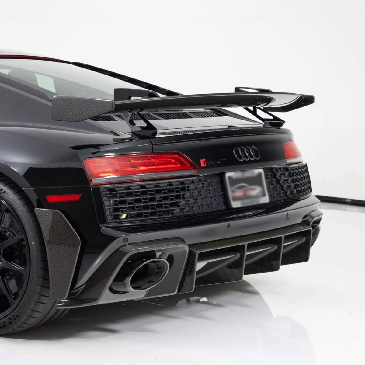 Audi Race-Performance Style Carbon Fiber Rear Wing – Audi R8 Gen 2 (2016–2019) - Exotics Carbon Design