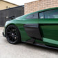 Audi R8 Gen 2 - Pre-Preg Carbon Fiber Capristo Style Side Skirts - Exotics Carbon Design