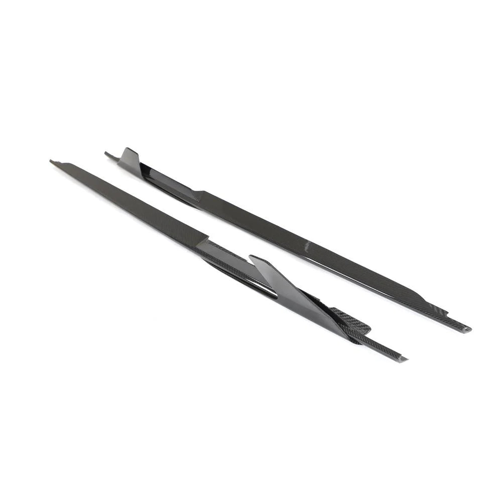 Audi R8 Gen 2 - Pre-Preg Carbon Fiber Capristo Style Side Skirts - Exotics Carbon Design