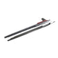 Audi R8 Gen 2 - Pre-Preg Carbon Fiber Capristo Style Side Skirts - Exotics Carbon Design