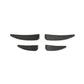 Audi R8 Gen 2 - Pre-Preg Carbon Fiber Capristo Style Front Canards - Exotics Carbon Design