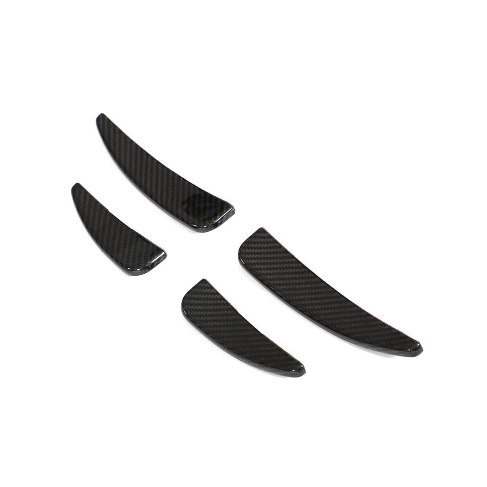 Audi R8 Gen 2 - Pre-Preg Carbon Fiber Capristo Style Front Canards - Exotics Carbon Design
