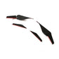 Audi R8 Gen 2 - Pre-Preg Carbon Fiber GT Style Front Canards - Exotics Carbon Design
