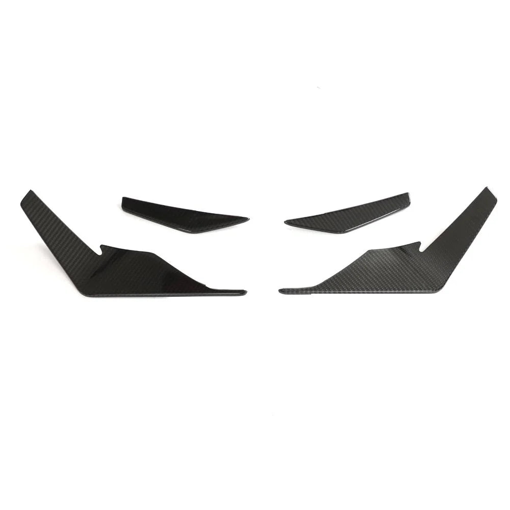 Audi R8 Gen 2 - Pre-Preg Carbon Fiber GT Style Front Canards - Exotics Carbon Design
