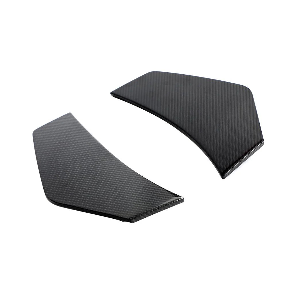 Audi R8 (2021+) - Carbon Fiber Rear Bumper Canards - Exotics Carbon Design