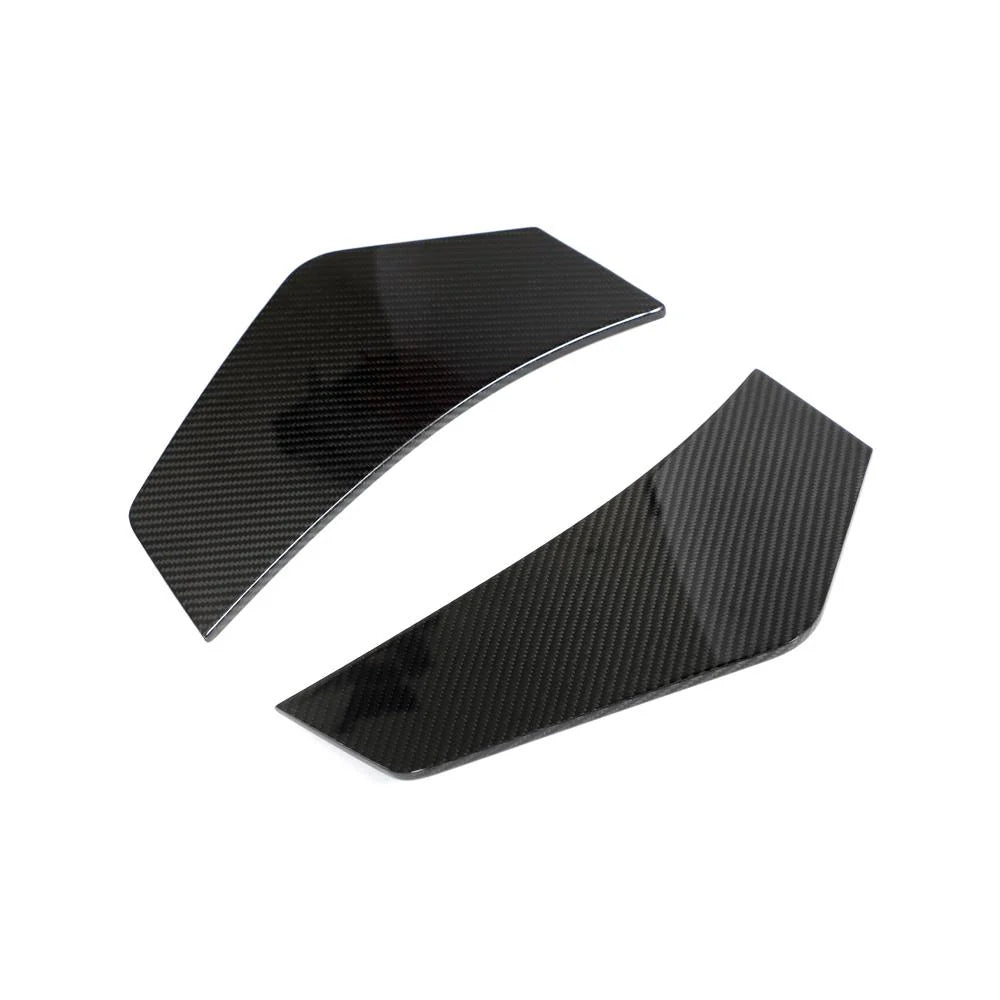 Audi R8 (2021+) - Carbon Fiber Rear Bumper Canards - Exotics Carbon Design