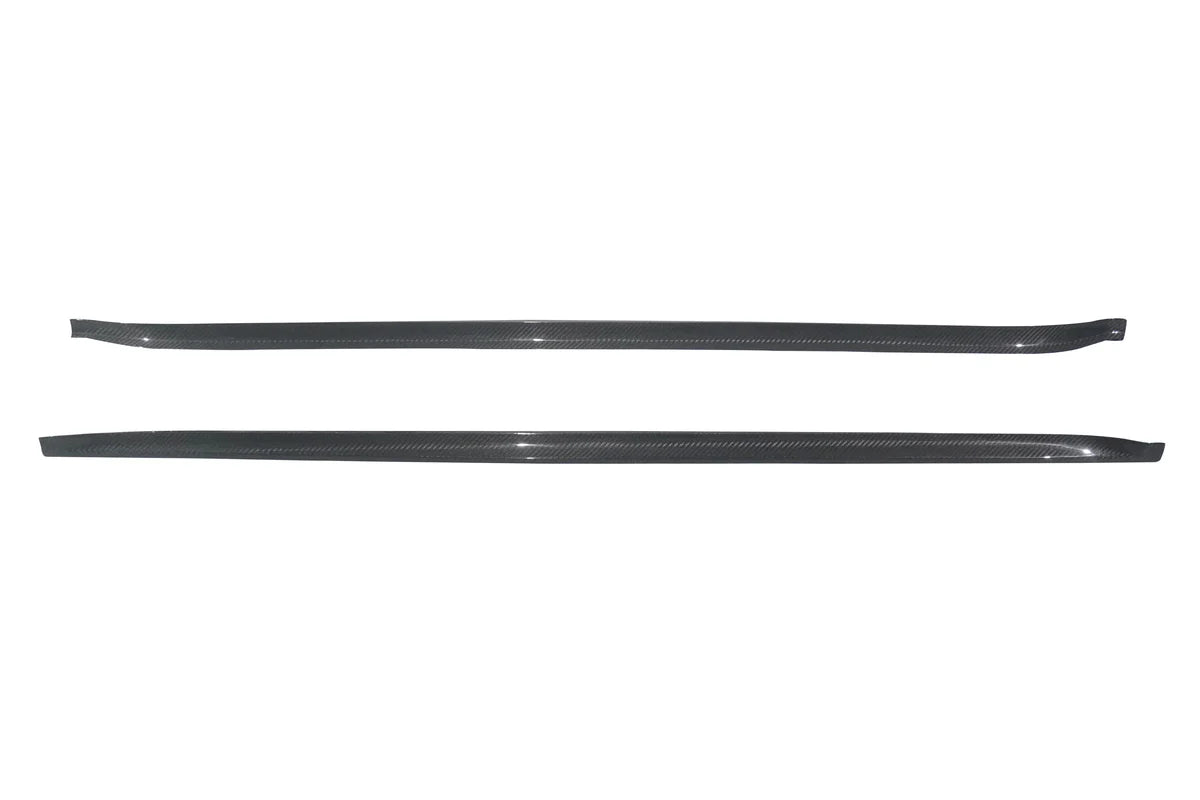 Porsche 718 Boxter/Cayman - Pre-Preg Carbon Fiber Side Skirts - Exotics Carbon Design