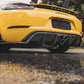 Porsche 718 Cayman & Boxster - TAKD Pre-Preg Carbon Fiber Rear Diffuser - Exotics Carbon Design