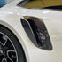 Porsche 992 911 Turbo S & GT3/RS - Carbon Fiber Side Air Intake Covers - Exotics Carbon Design