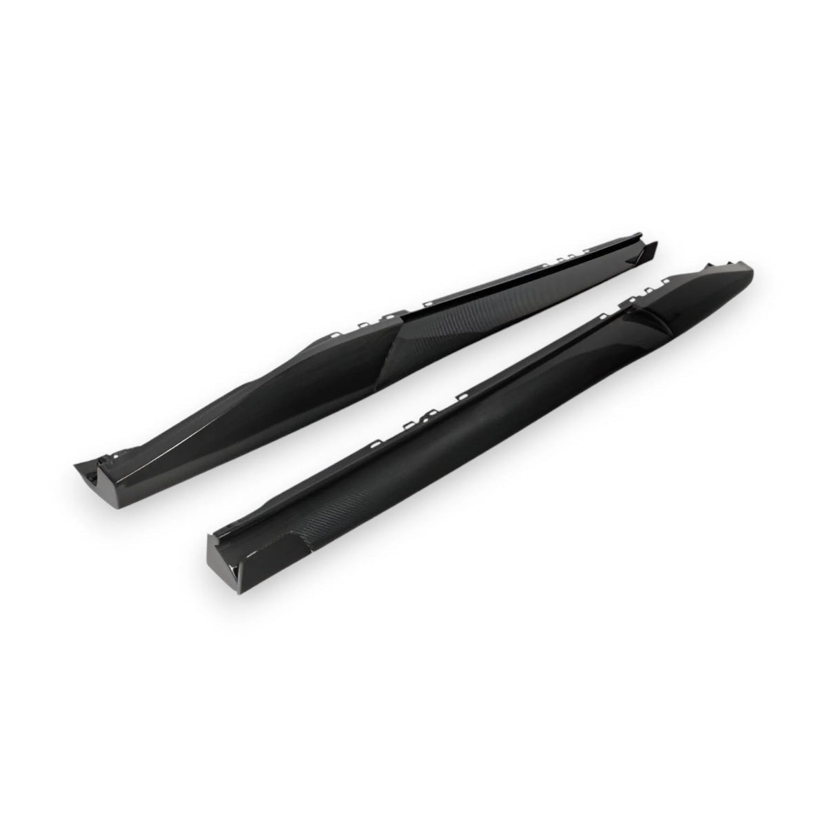 Ferrari 296 GTB/GTS - Pre Preg Carbon Fiber OEM Style Side Skirts - Exotics Carbon Design