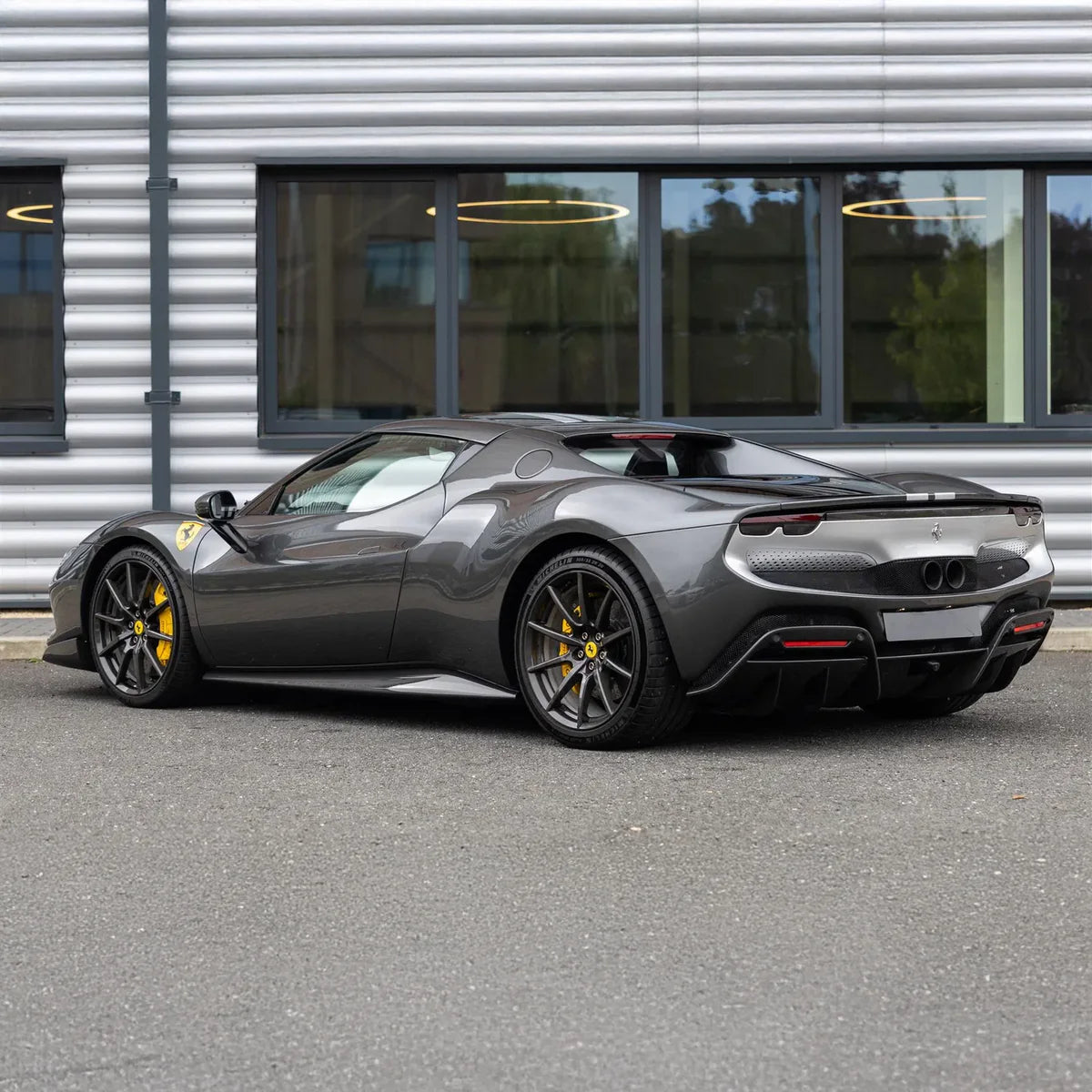 Ferrari 296 GTB/GTS - Pre Preg Carbon Fiber OEM Style Side Skirts - Exotics Carbon Design