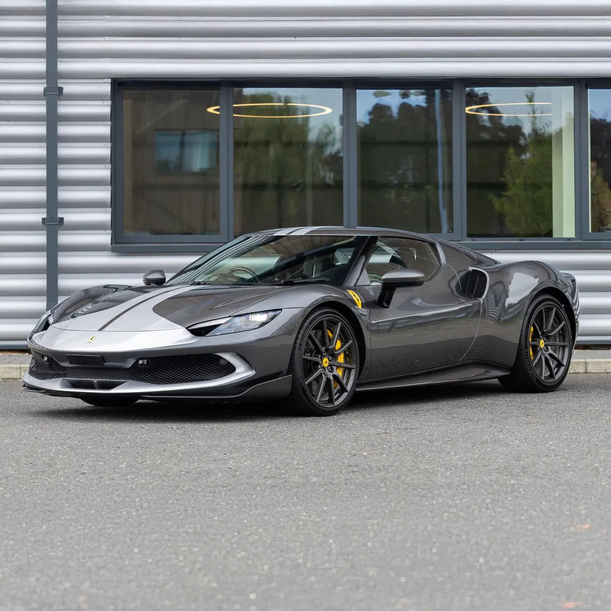 Ferrari 296 GTB/GTS - Pre Preg Carbon Fiber OEM Style Side Skirts - Exotics Carbon Design