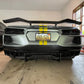 Corvette C8 Stingray Carbon Fiber JSL Style Rear Diffuser - Exotics Carbon Design