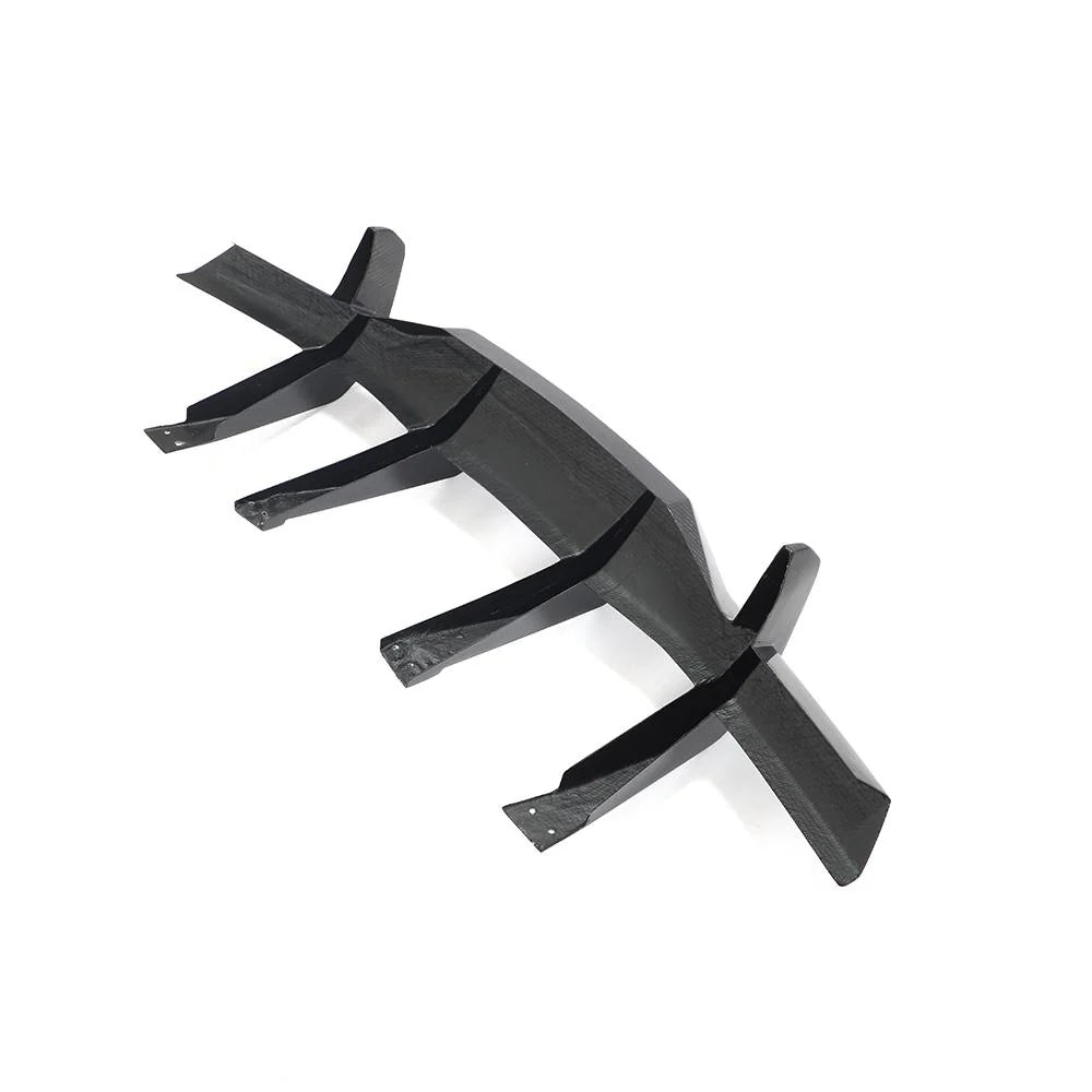 Corvette C8 Stingray Carbon Fiber JSL Style Rear Diffuser - Exotics Carbon Design