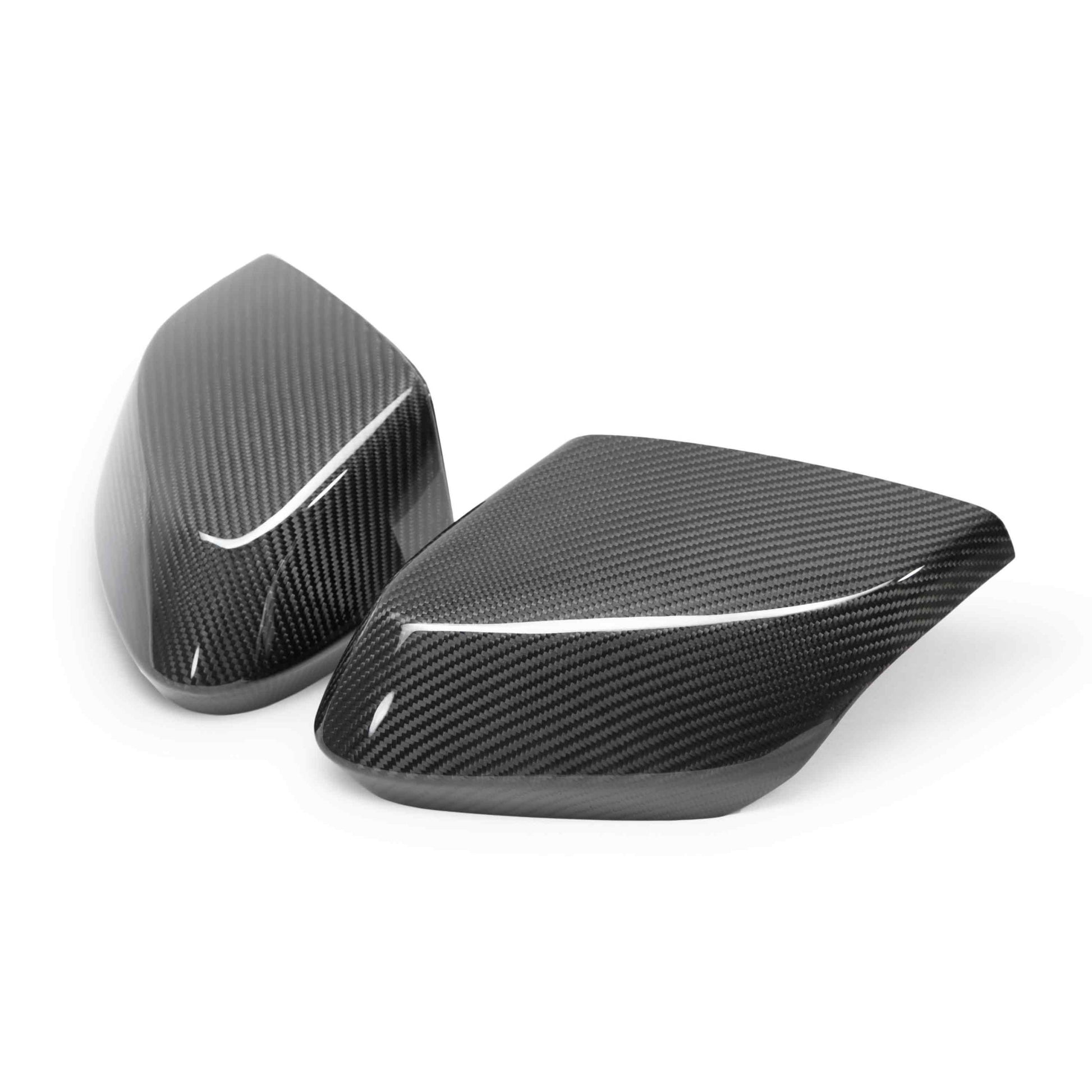 Carbon Fiber Replacement Mirror Covers (Pair) – Chevrolet Corvette C8 / Z06 - Exotics Carbon Design