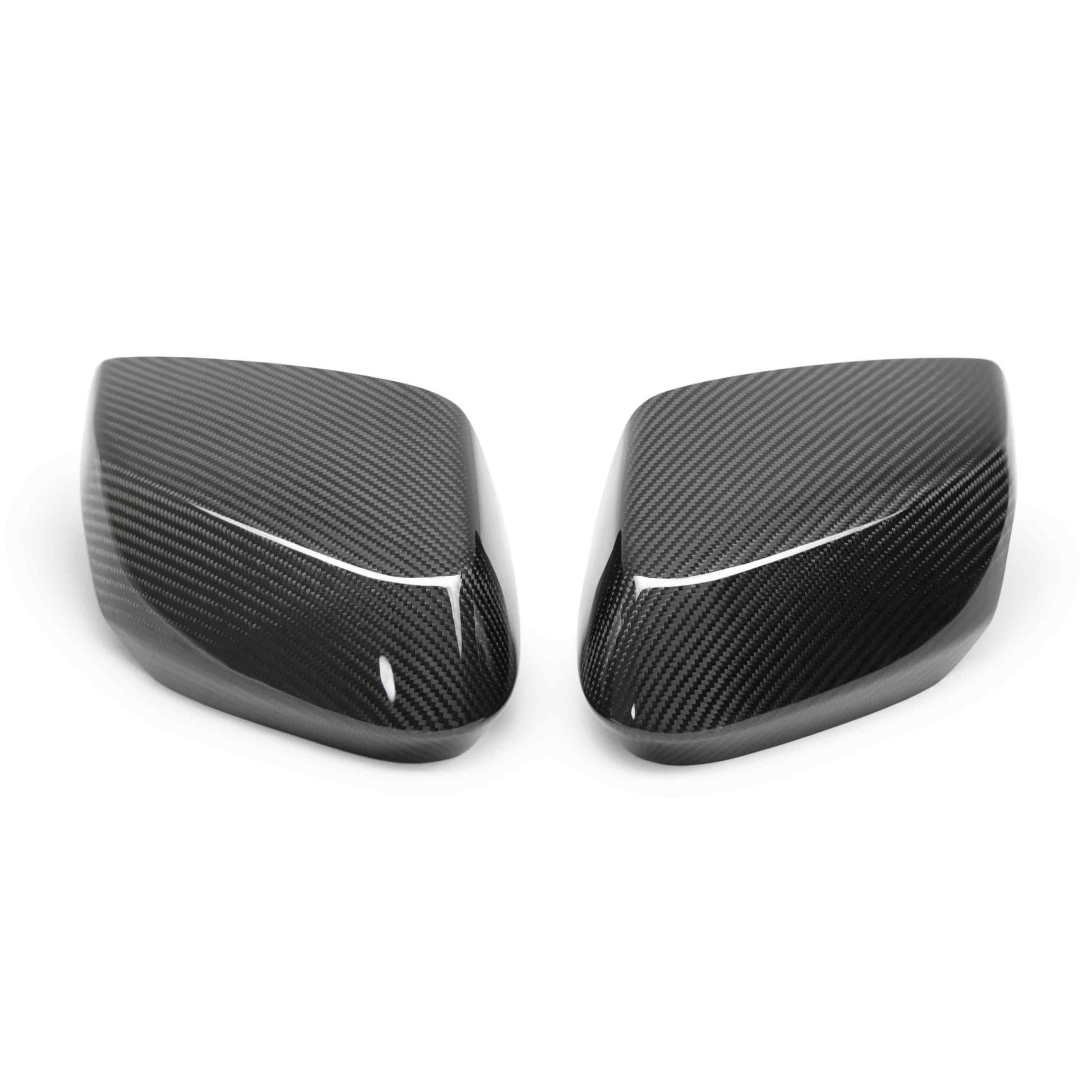 Carbon Fiber Replacement Mirror Covers (Pair) – Chevrolet Corvette C8 / Z06 - Exotics Carbon Design