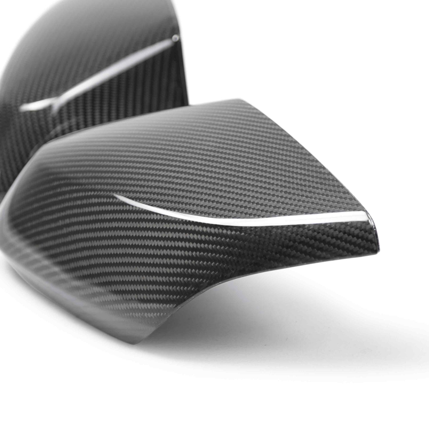 Carbon Fiber Replacement Mirror Covers (Pair) – Chevrolet Corvette C8 / Z06 - Exotics Carbon Design