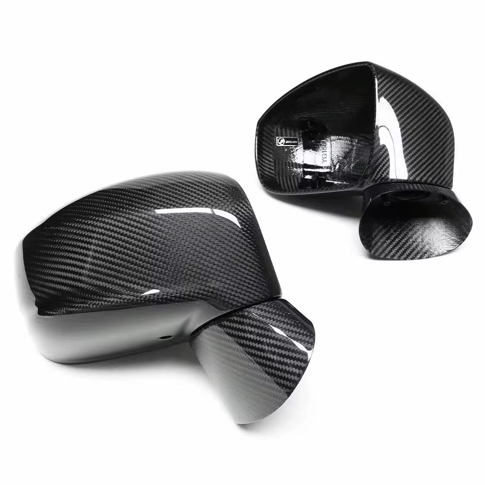 Nissan GT-R R35 (2009-2016) - Carbon Fiber Mirror Caps - Exotics Carbon Design