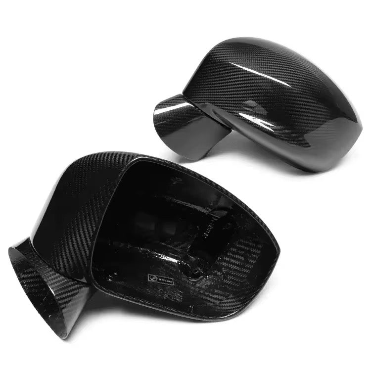 Nissan GT-R R35 (2009-2016) - Carbon Fiber Mirror Caps - Exotics Carbon Design