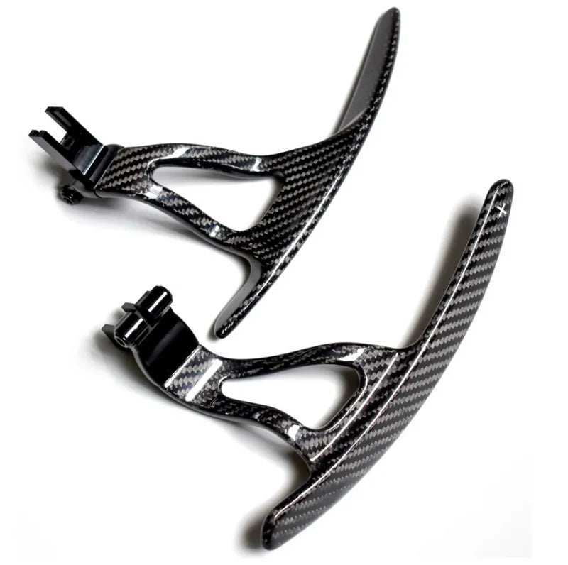 Nissan GTR (2009–2016) – Dry Carbon Fiber Paddle Shifters - Exotics Carbon Design