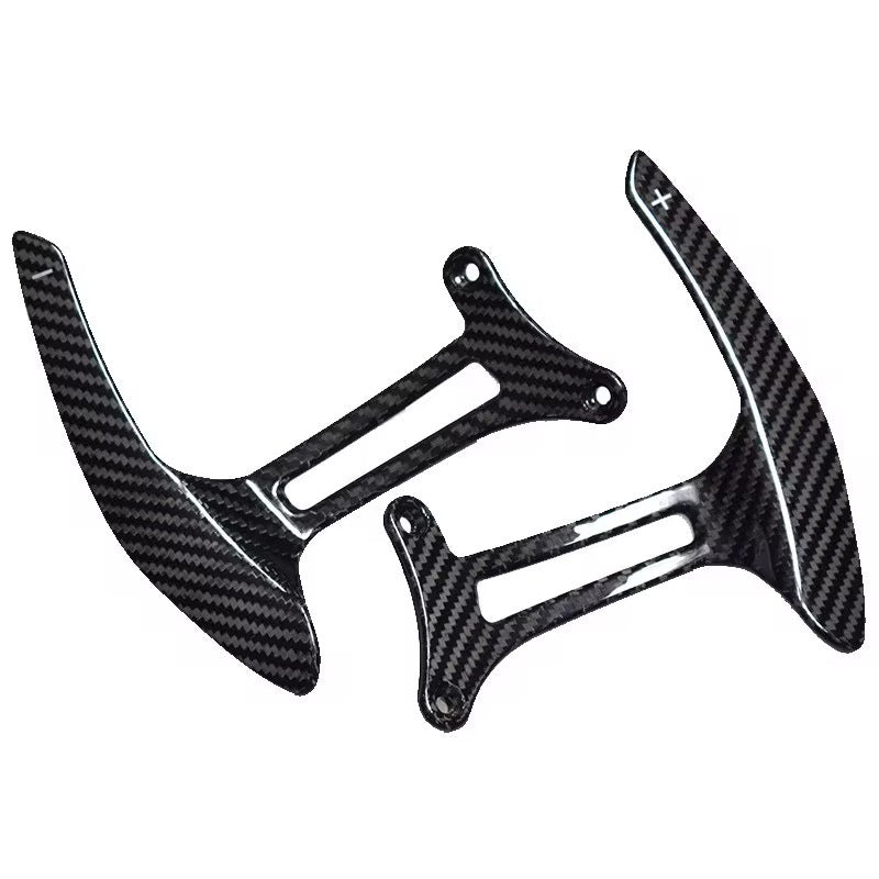 Exotic Carbon Fiber Pedal Shifters - Ferrari 488 / F8 Tributo - Exotics Carbon Design