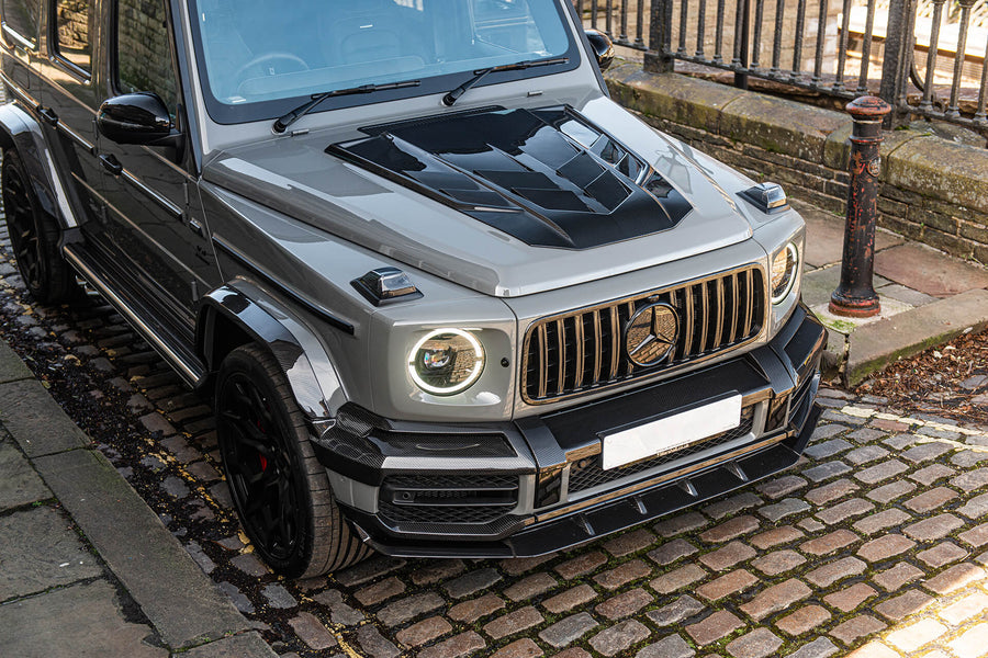 Mercedes-Benz G63 W463 / W464 & G550 – Vented Carbon Fiber Front Bonnet - Exotics Carbon Design