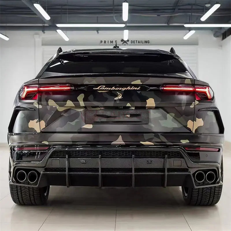 Lamborghini Urus - Carbon Fiber Rear Diffuser - Exotics Carbon Design