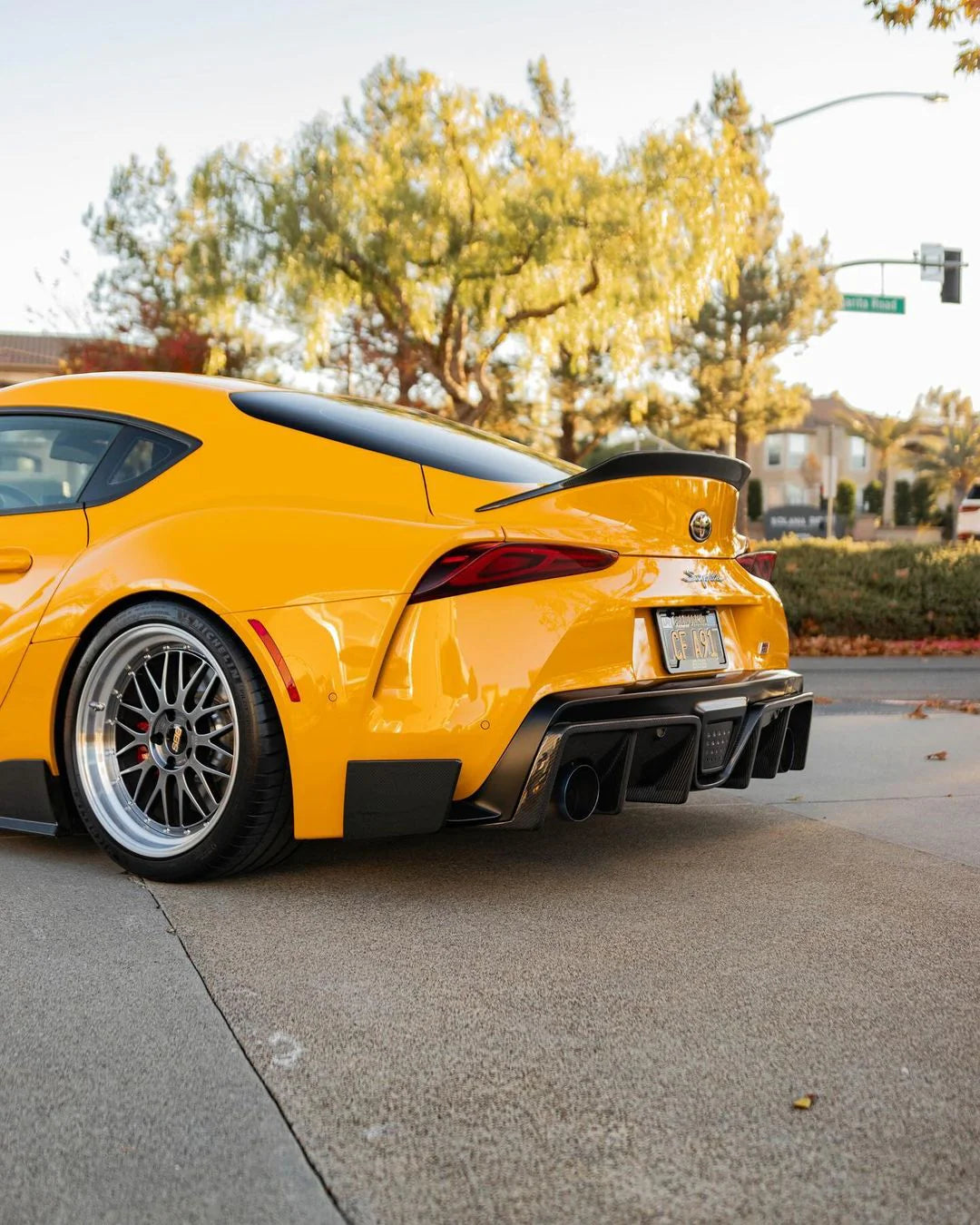 Toyota Supra A90/A91 - Carbon Fiber Trunk Spoiler - Exotics Carbon Design