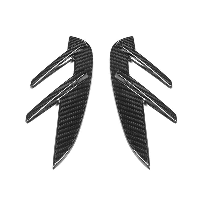 (2021+) BMW M3 / M4 G80 – Carbon Fiber Side Fender Trims - Exotics Carbon Design