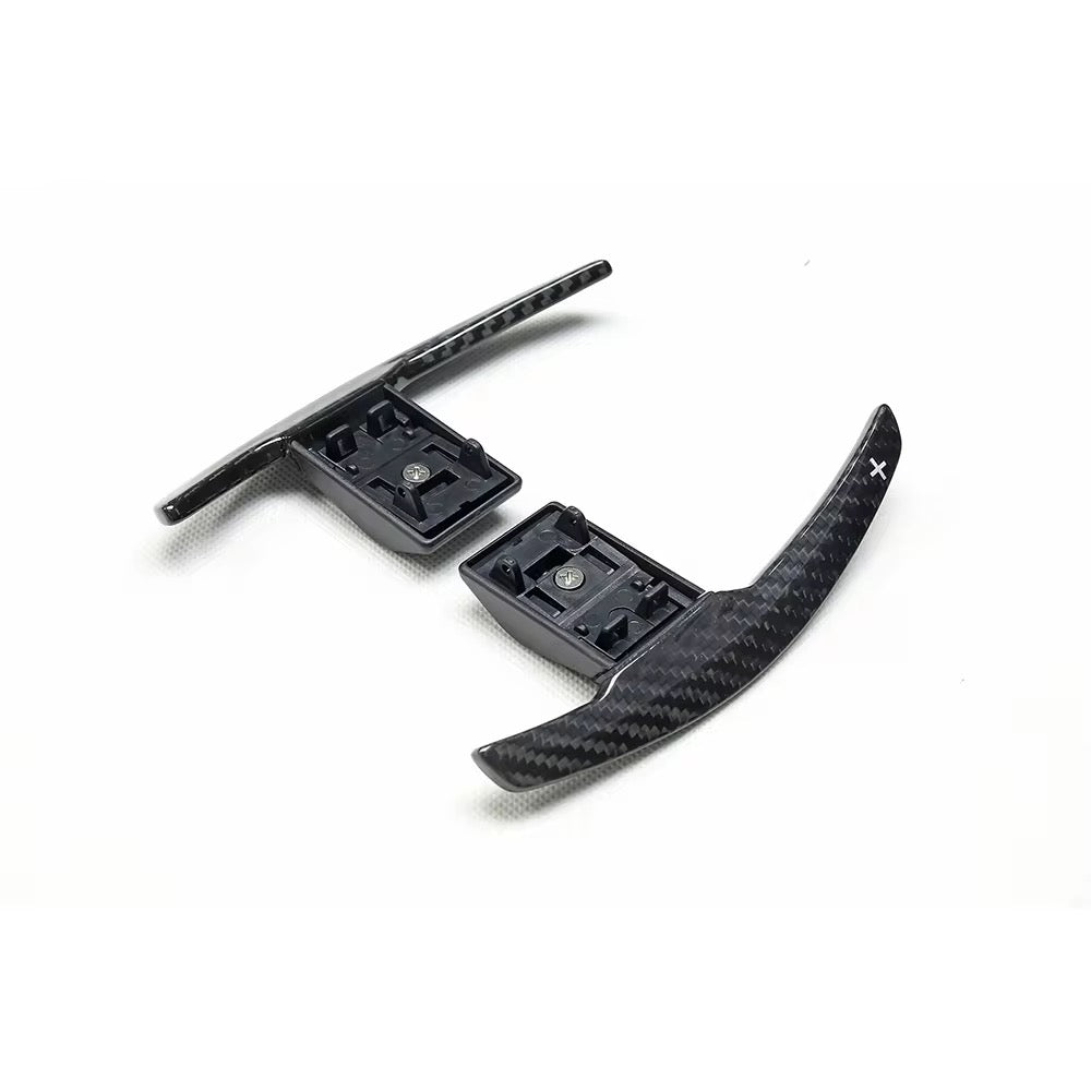 BMW M3 F80 / M4 F82 – Carbon Fiber Paddle Shifters - Exotics Carbon Design