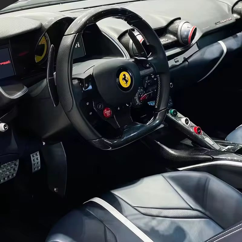 Ferrari 488 GTB – Carbon Fiber Paddle Shifters - Exotics Carbon Design