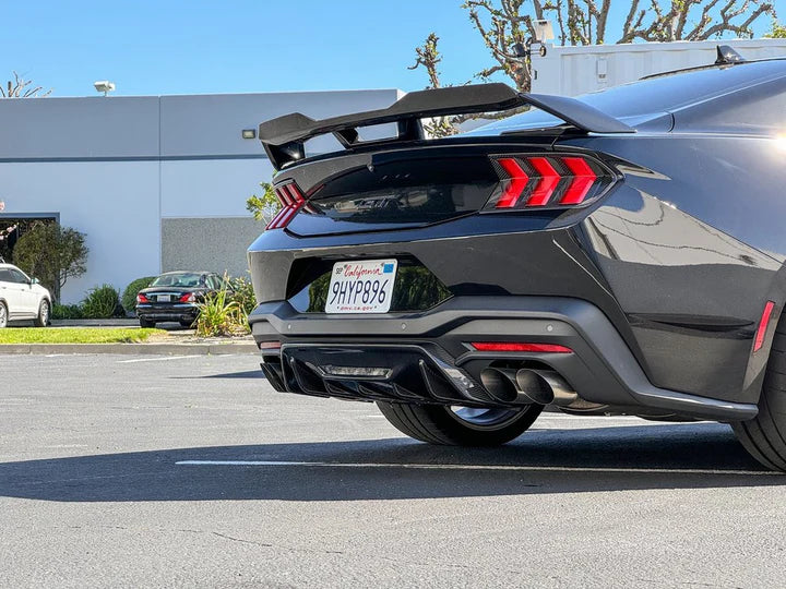 (2024+) Ford Mustang S650 – Carbon Fiber Rear Diffuser
