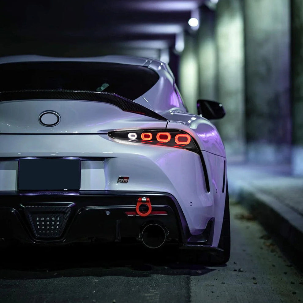 Toyota GR Supra A90 / A91 (2020–2025) – LED Tail Lights - Exotics Carbon Design