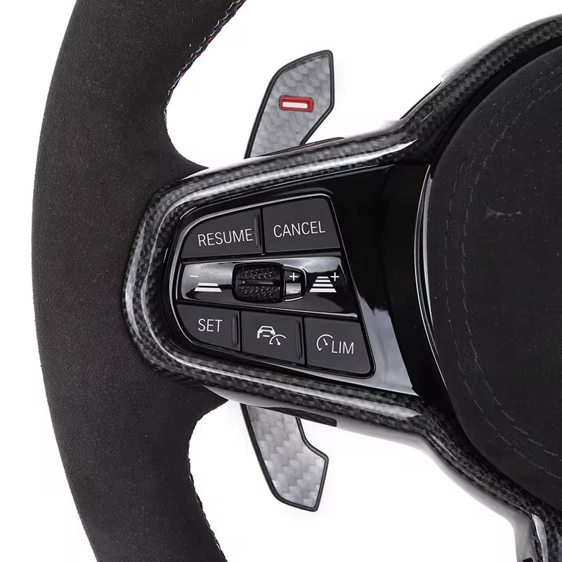 BMW M3 G80 / M4 G82 – CSL Style Carbon Fiber Steering Wheel - Exotics Carbon Design