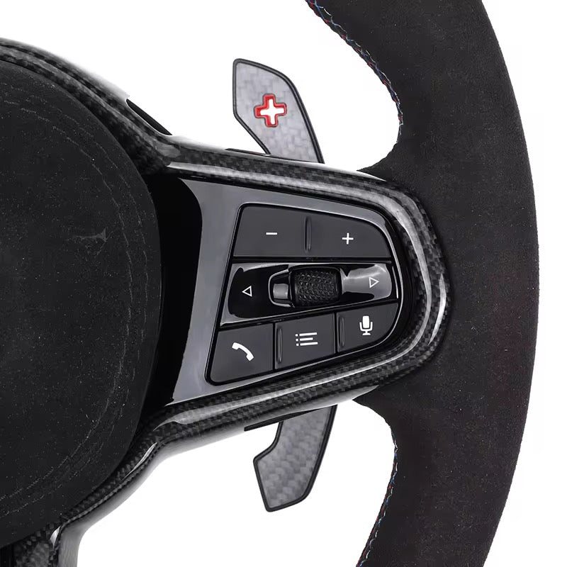 BMW M3 G80 / M4 G82 – CSL Style Carbon Fiber Steering Wheel - Exotics Carbon Design