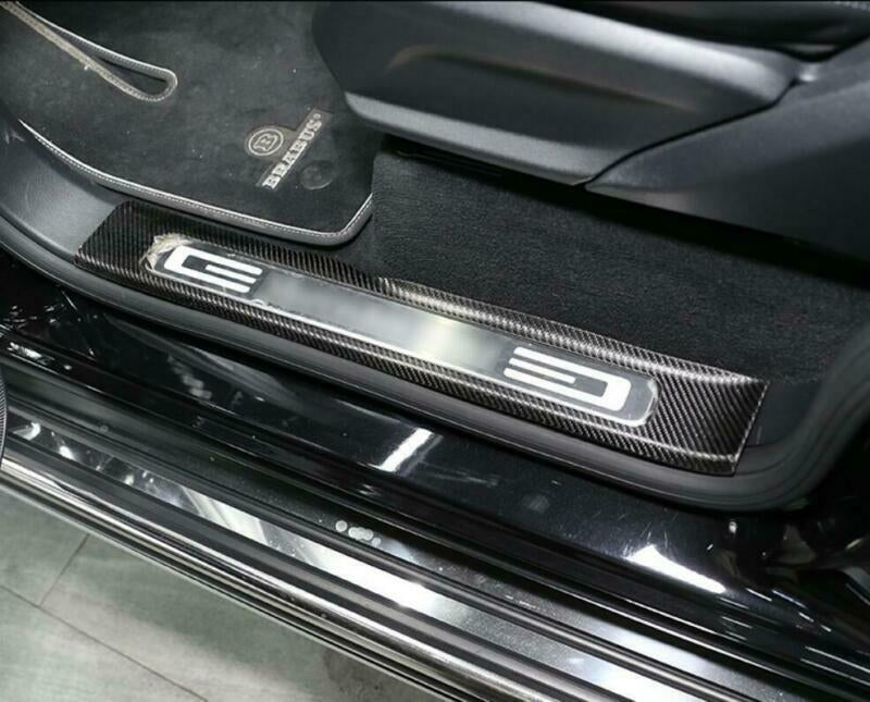 Mercedes-Benz G-Class W463 G55 / G63 (2019–2020) – Carbon Fiber Door Sill Plate Trim - Exotics Carbon Design