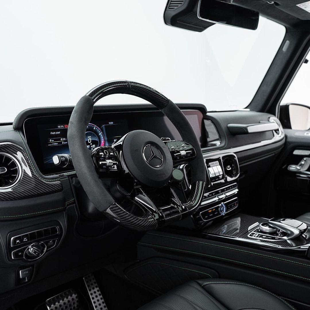2025 Mercedes-Benz G-Class W464 G500 / G63 – Carbon Fiber Full Interior Upgrade Kit - Exotics Carbon Design