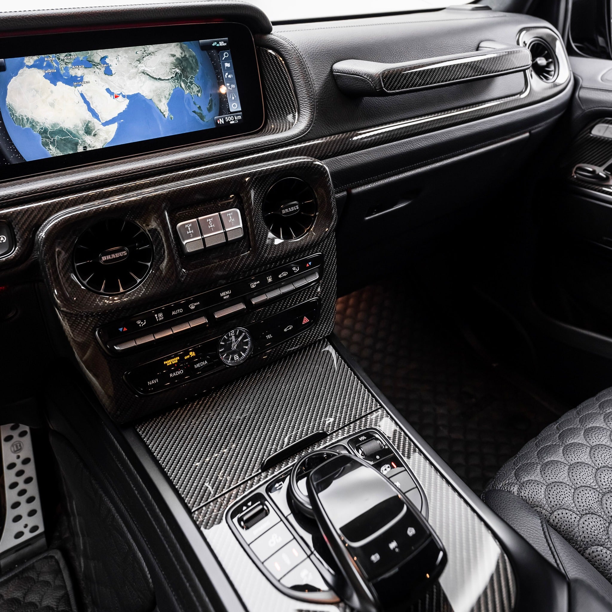 2025 Mercedes-Benz G-Class W464 G500 / G63 – Carbon Fiber Full Interior Upgrade Kit - Exotics Carbon Design