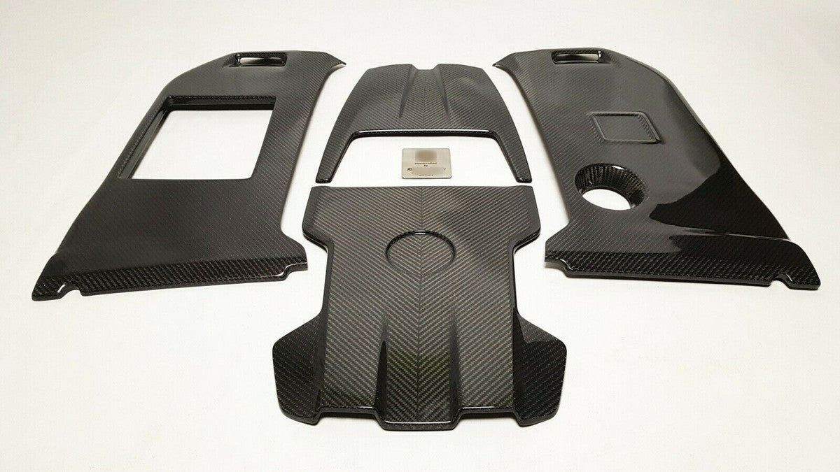 (2018+) Mercedes-Benz G-Class G63 AMG W463 / W464 – Carbon Fiber Engine Cover - Exotics Carbon Design