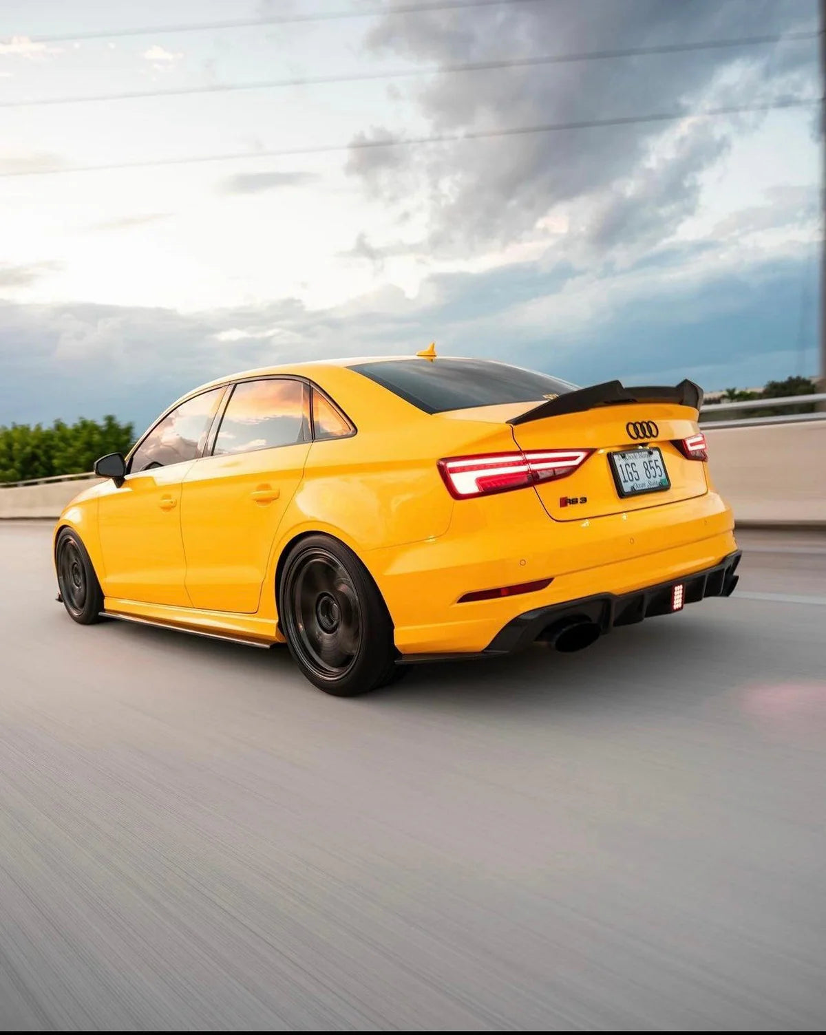 Audi S3 / RS3 – Carbon Fiber Rear Spoiler - Exotics Carbon Design