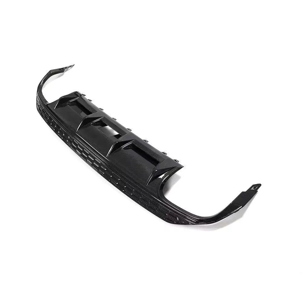 (2021+) Audi S3 / A3 S-Line – Carbon Fiber Rear Bumper Diffuser - Exotics Carbon Design