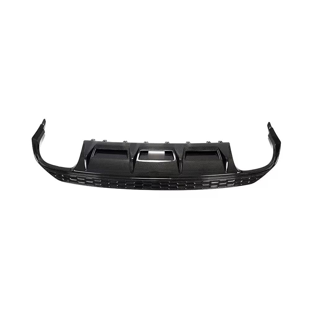 (2021+) Audi S3 / A3 S-Line – Carbon Fiber Rear Bumper Diffuser - Exotics Carbon Design