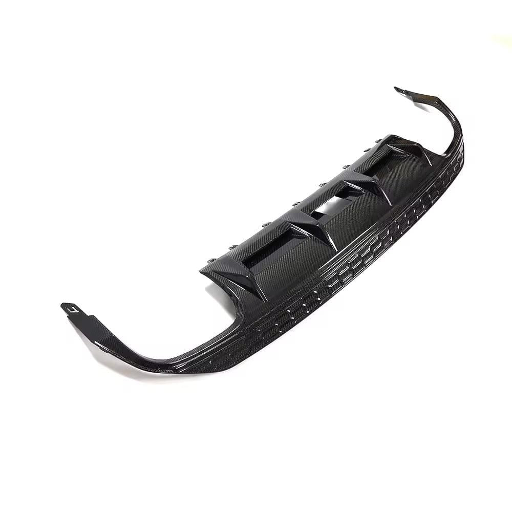 (2021+) Audi S3 / A3 S-Line – Carbon Fiber Rear Bumper Diffuser - Exotics Carbon Design