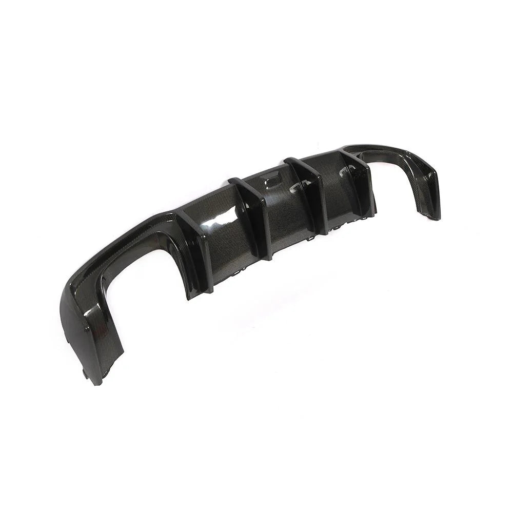 Audi A3 S Line – K Style Carbon Fiber Rear Diffuser - Exotics Carbon Design