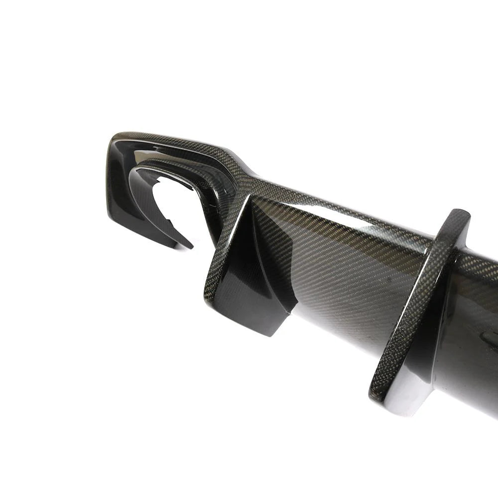 Audi A3 S Line – K Style Carbon Fiber Rear Diffuser - Exotics Carbon Design